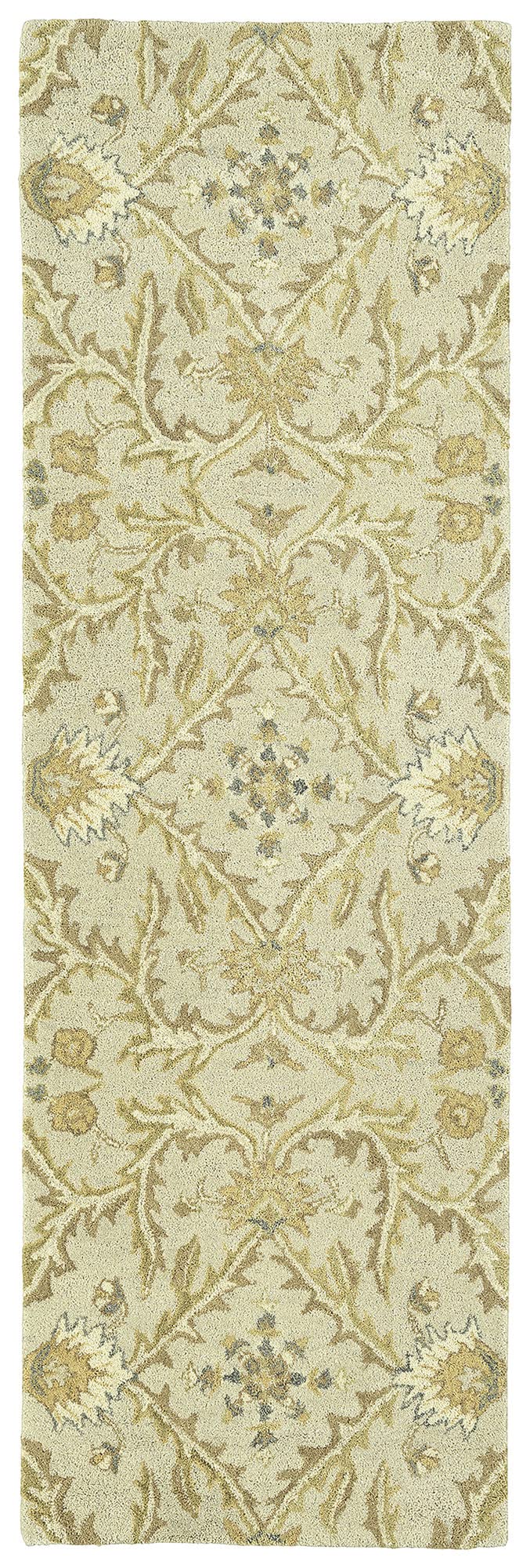 Kaleen Amaranta Collection Hand-Tufted Area Rug 4' x 6' Ivory - Diamond Home USA
