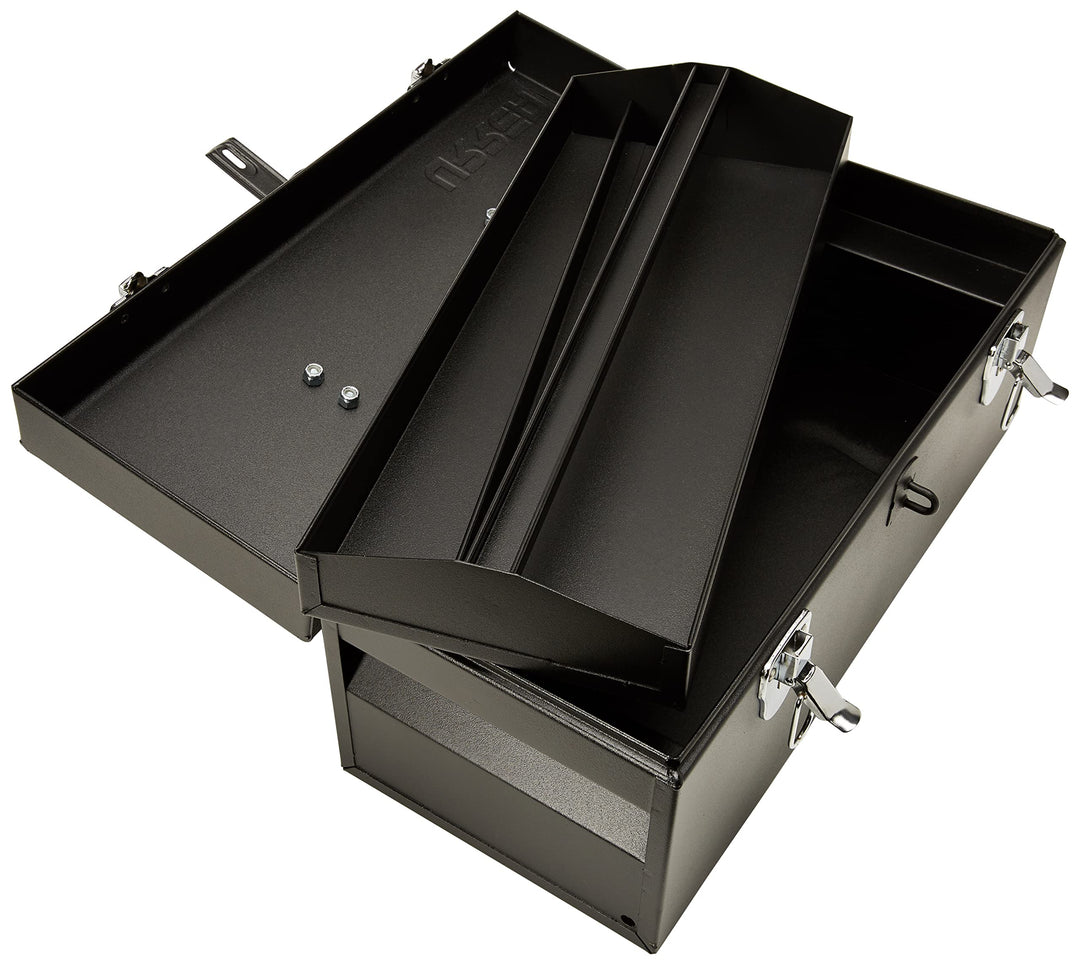 URREA Tool Box - 18" x 7.5" x 7.5" Heavy-Duty Mobile Tool Carrier with 20