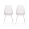 Christopher Knight Home Darleen Outdoor Dining Chair (Set of 2) White