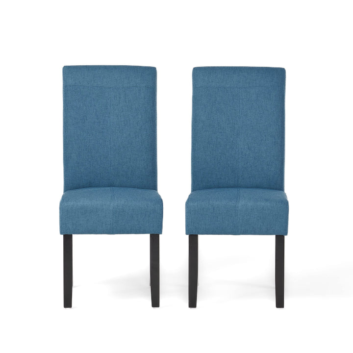 Christopher Knight Home Pertica Fabric Dining Chairs 2-Pcs Set Blue