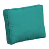 Arden Selections ProFoam Performance Outdoor Cushion Pillow Back 19 x 24 Surf 24" W x 19" D - Surf Teal