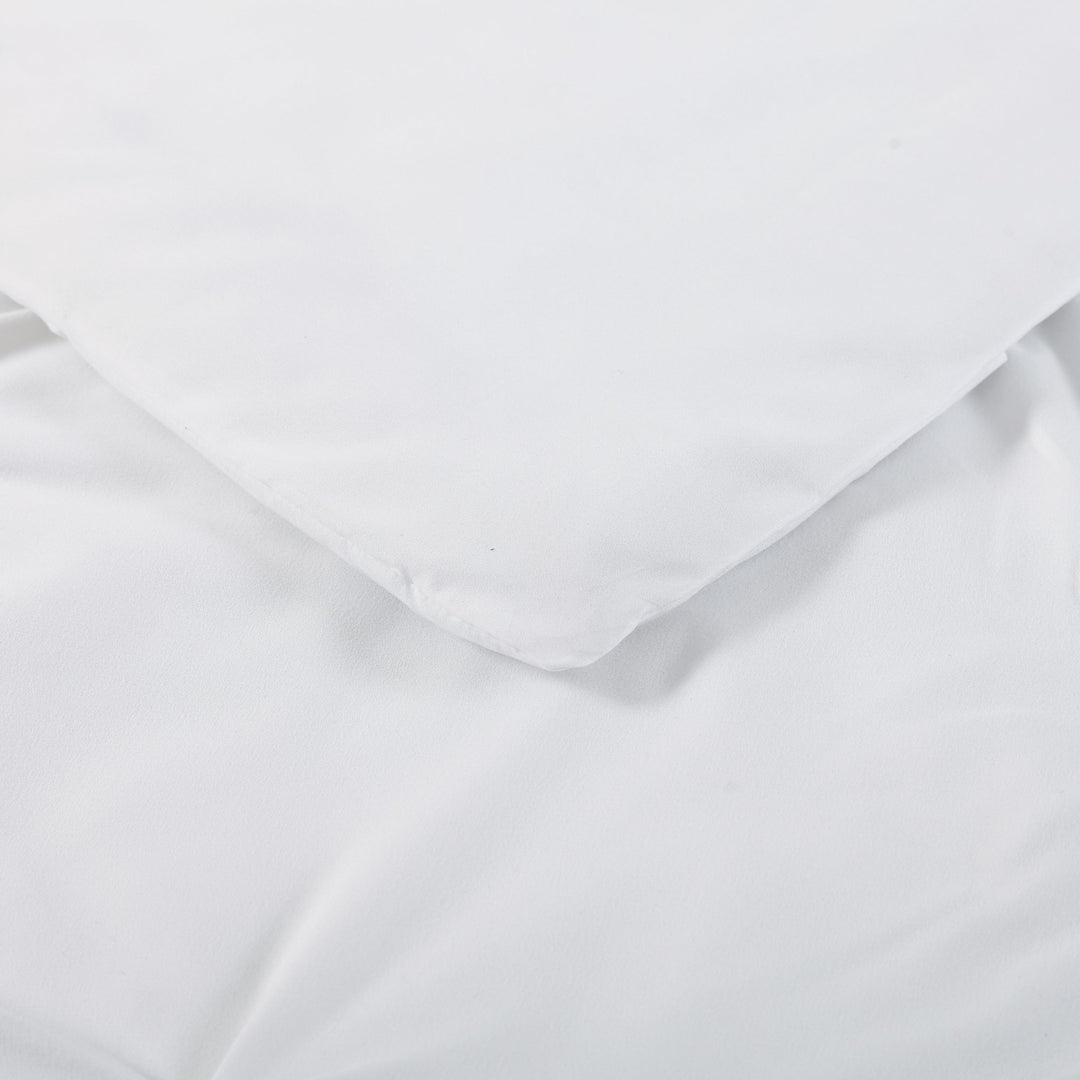 Truly Soft Everyday Pleated Duvet Set Full/Queen White - Diamond Home USA