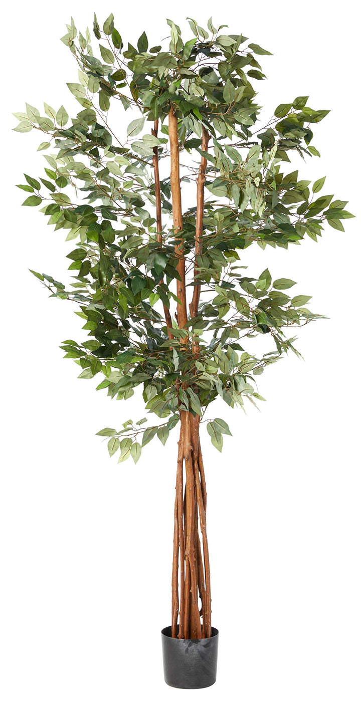 Nearly Natural 7.5ft. Super Deluxe Ficus Tree - Diamond Home USA