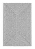 Rowan Handmade Braided Area Rug Hand-Woven Mid-Century Modern Casual Style (3' x 3 x 5 - Salt and Pepper