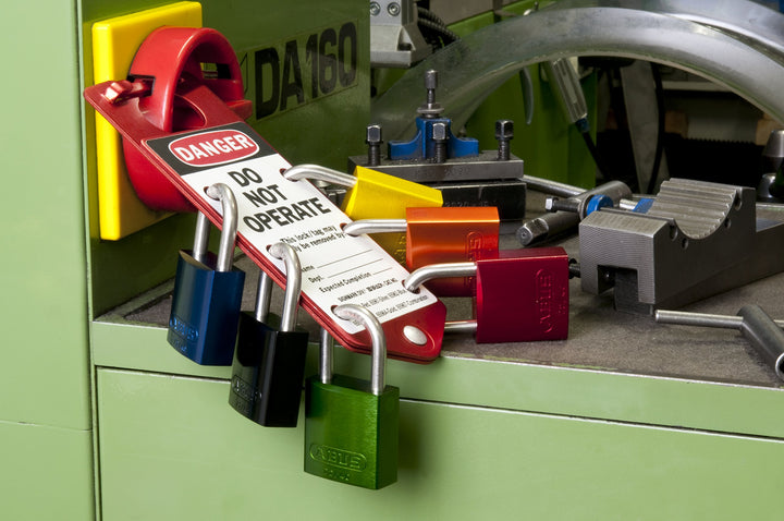 ABUS 19331 72/40 Aluminum Safety Padlock Keyed Alike 1 Inch Shackle 6 Count - Diamond Home USA