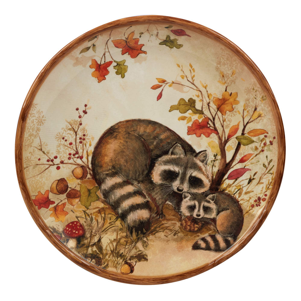 Certified International Pine Forest 10.5'' Dinner Plates Large Multicolor Set of - Diamond Home USA