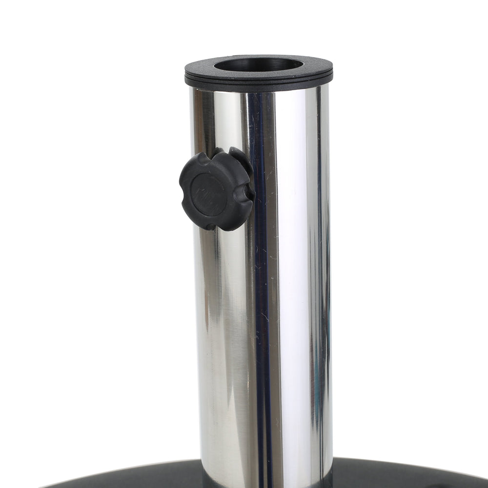 Christopher Knight Home Hayward 88lb Round Umbrella Base with Wheels and Black - Diamond Home USA