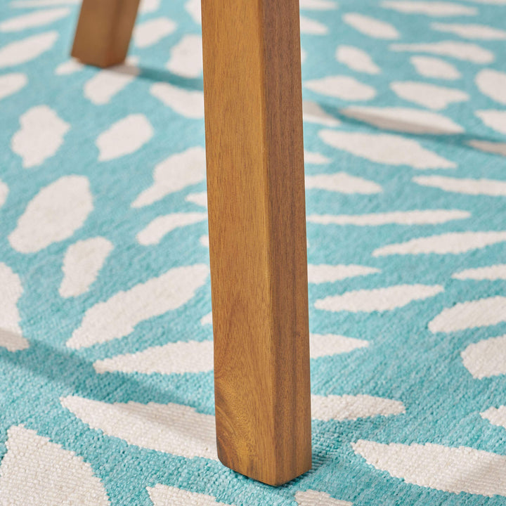 Christopher Knight Home Jimmy Outdoor Acacia Wood and Mesh Dining Chairs (Set of teak finish - Diamond Home USA