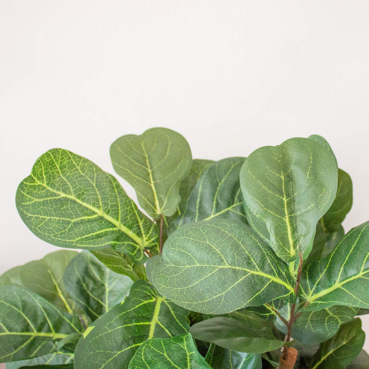 Nearly Natural 7ft. Fiddle Leaf Fig Artificial Tree - Diamond Home USA