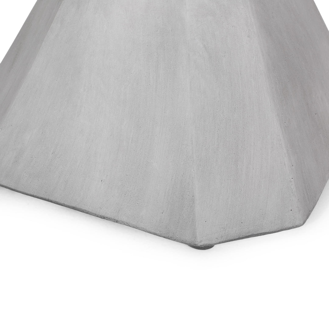 Christopher Knight Home Paquette End Table Concrete Finish - Diamond Home USA