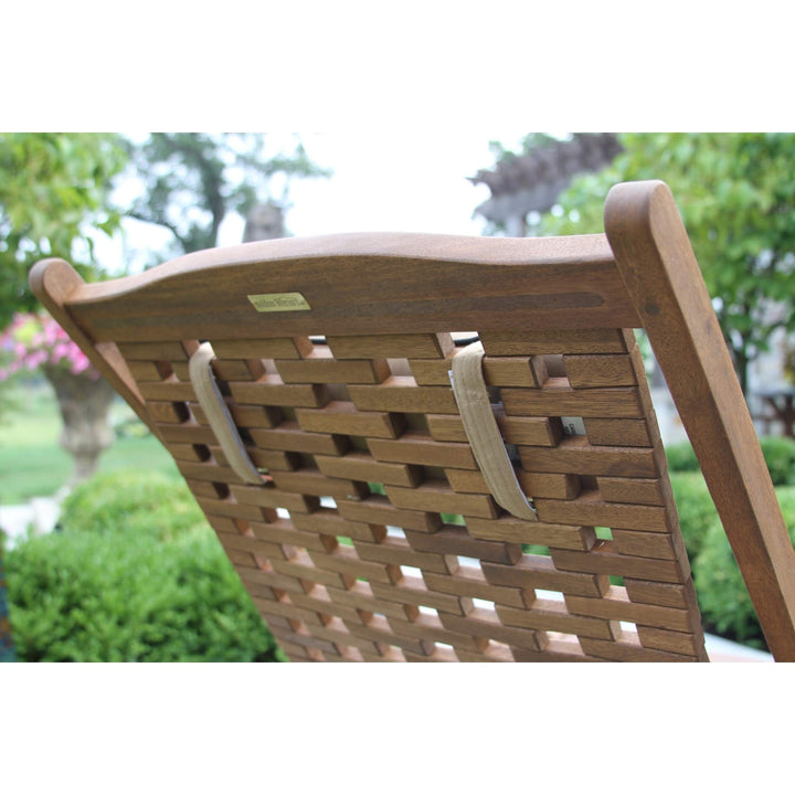 Eucalyptus Swing Lounger with Pillow Brown Stained - Diamond Home USA