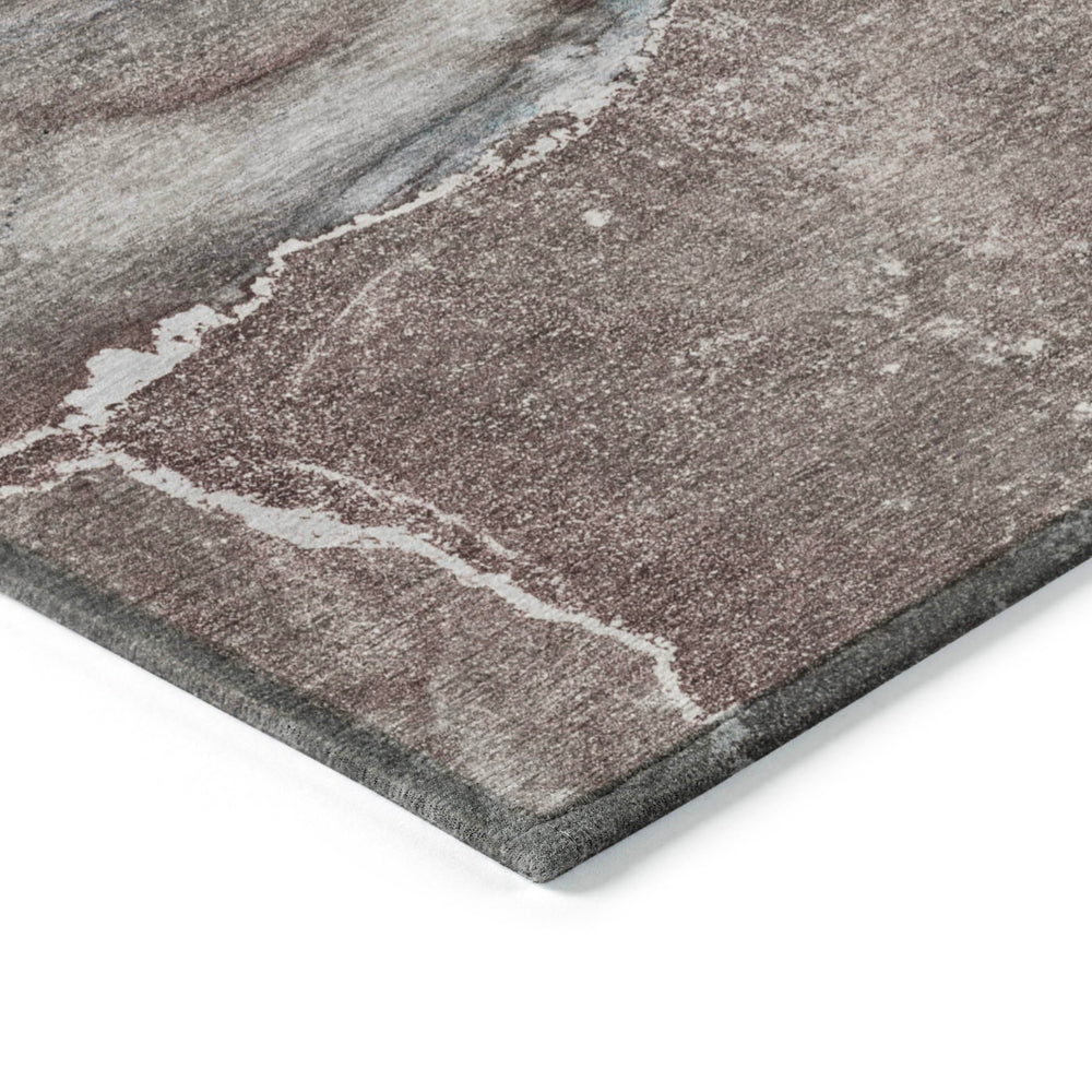 Addison Rugs Chantille ACN524 Brown 10' x 14 Indoor Outdoor Area Rug Stain - Diamond Home USA
