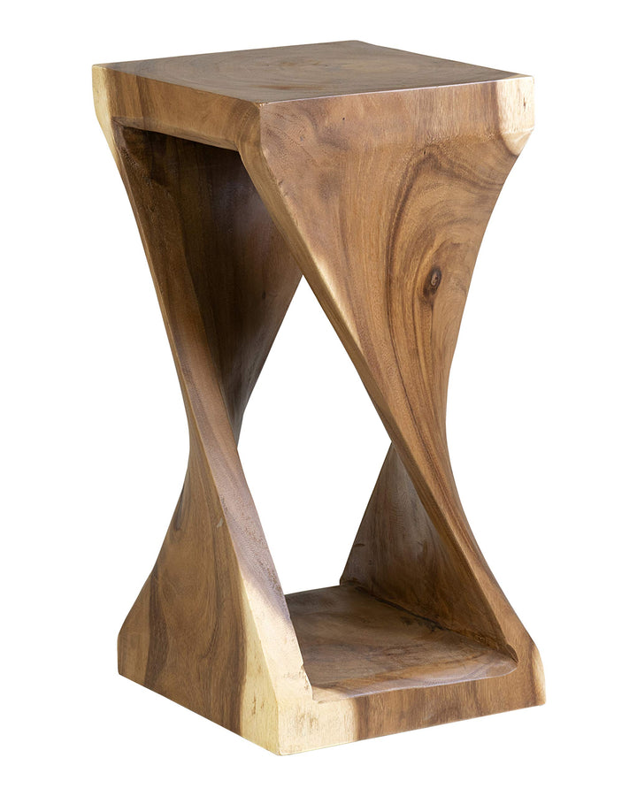 East At Main Cason Side Table Tan 24" - Natural