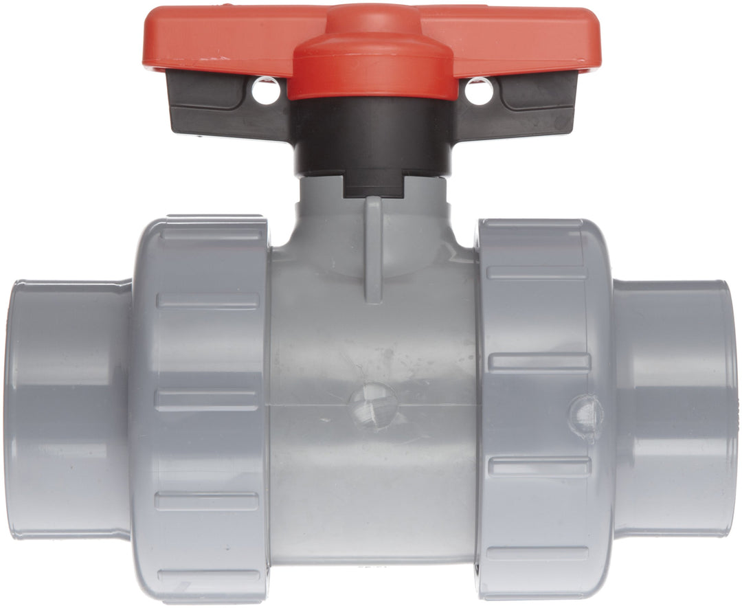 Spears CPVC Ball Valve Viton Seals 1/2" Socket x NPT Female
