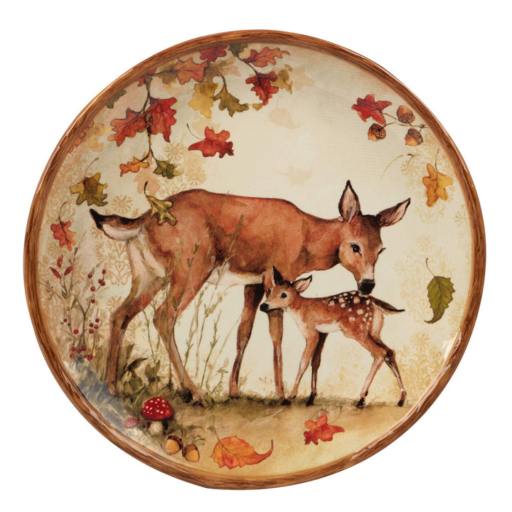 Certified International Pine Forest 10.5'' Dinner Plates Large Multicolor Set of - Diamond Home USA