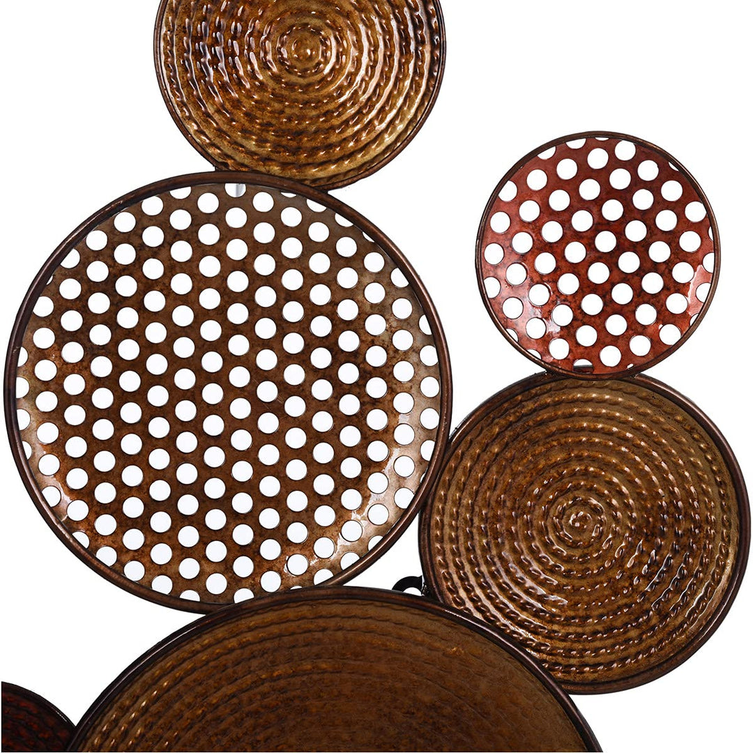 StyleCraft Home Collection WI42577DS Nobu Copper/Bronze Wall Art - Diamond Home USA
