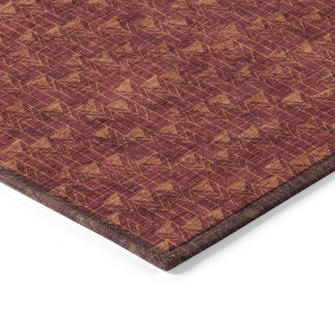 Machine Washable Indoor/ Outdoor Arrows Chantille Rug
