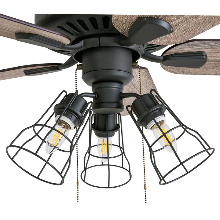 Prominence Home Inland Seas 52 Inch Industrial Style LED Ceiling Fan with - Diamond Home USA