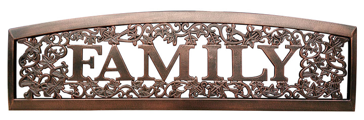 Leigh Country Family Metal Bench Bronze - Diamond Home USA