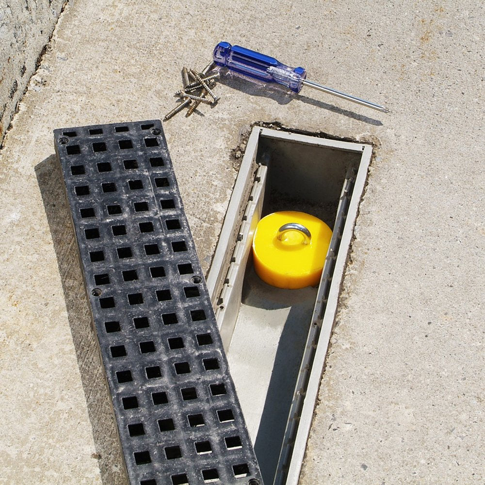 New Pig Conical Drain Plug Fits 3" Dia Drains Long-Term Use 3" Dia x 5" H Yellow - Diamond Home USA