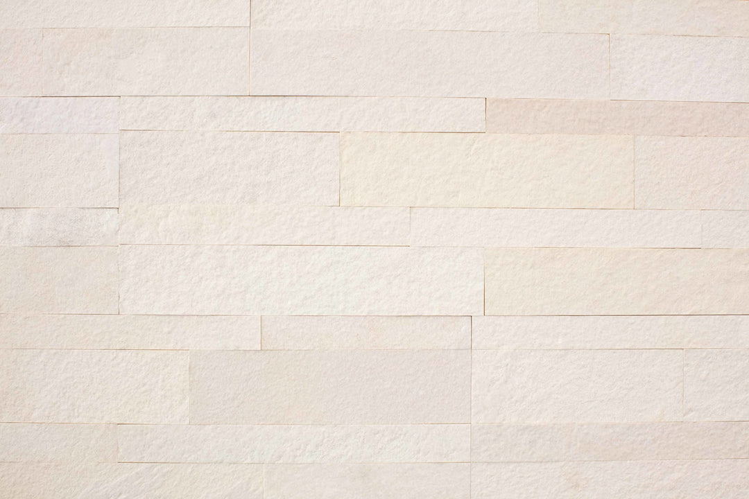 ACP Aspect 5.9-inch x 23.6-inch Golden Sandstone Peel and Stick Stone Backsplash - Diamond Home USA