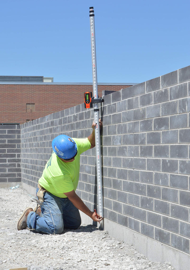 Johnson Level & Tool 40-6310 Aluminum Grade Rod 13' 1 Rod 47 Inch - Diamond Home USA