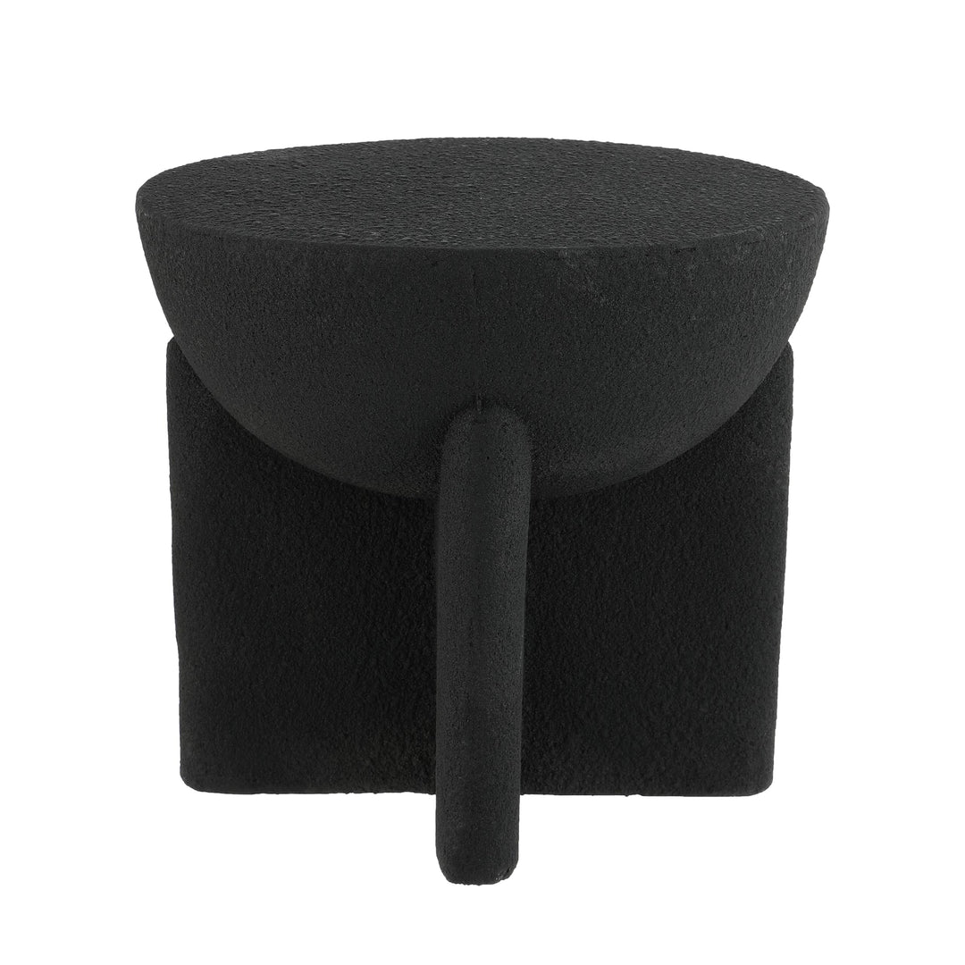 Sage 16.25" Minimalist Modern Drum Accent Table , by JONATHAN Y