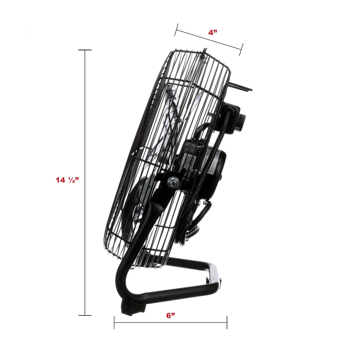 TPI Corporation CF12 3-Speed Commercial Floor Fan - 12” High-Velocity - Diamond Home USA