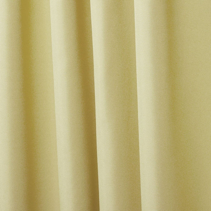 Exclusive Home Cabana Solid Indoor/Outdoor Light Filtering Hook-and-Loop Tab Top