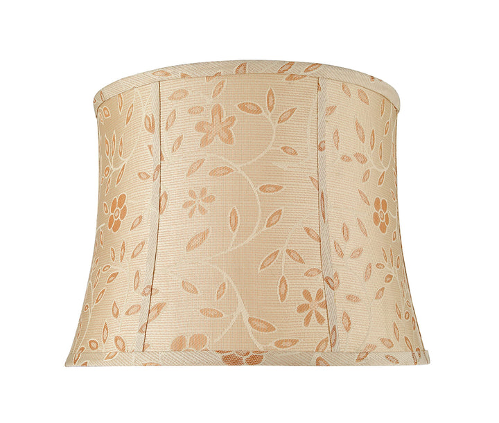Aspen Creative 30023 Transitional Bell Shape Spider Construction Lamp Shade in