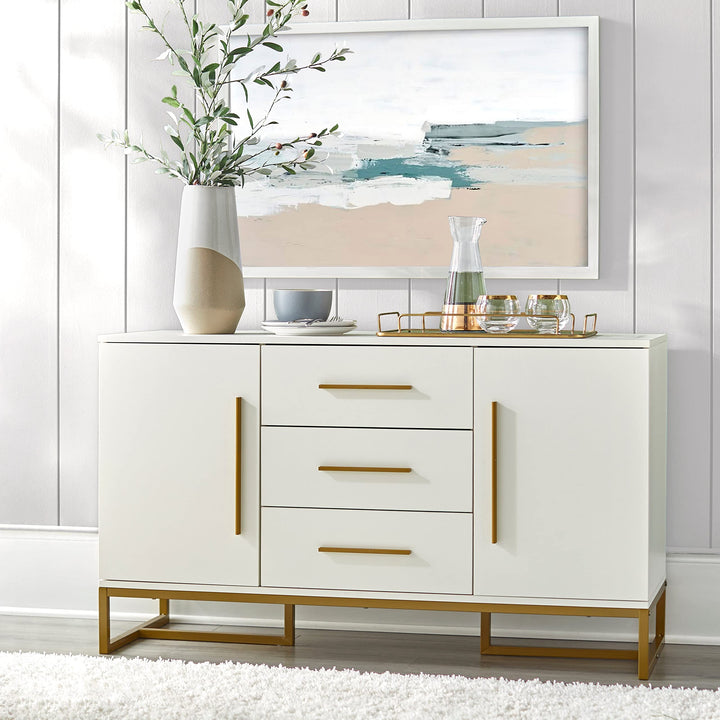 Simple Living Emmeline Modern Sideboard White