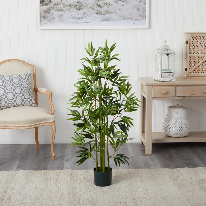 4' Bamboo Artificial Tree Black - Diamond Home USA