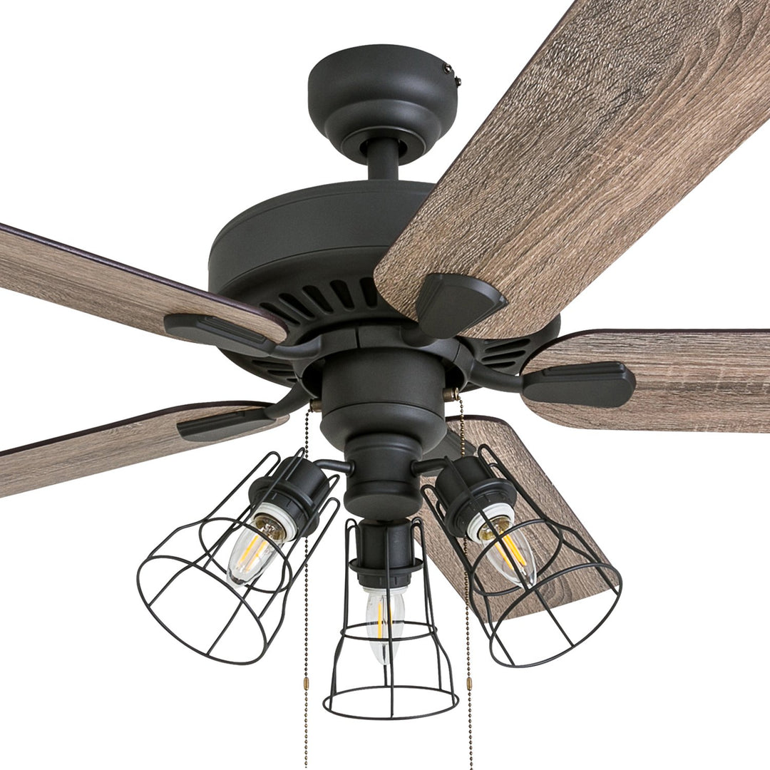 Prominence Home Inland Seas 52 Inch Industrial Style LED Ceiling Fan with - Diamond Home USA