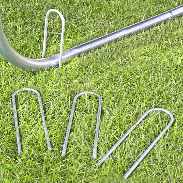 Skywalker Trampolines Accessory Kit with Basketball game windstakes & wide - Diamond Home USA