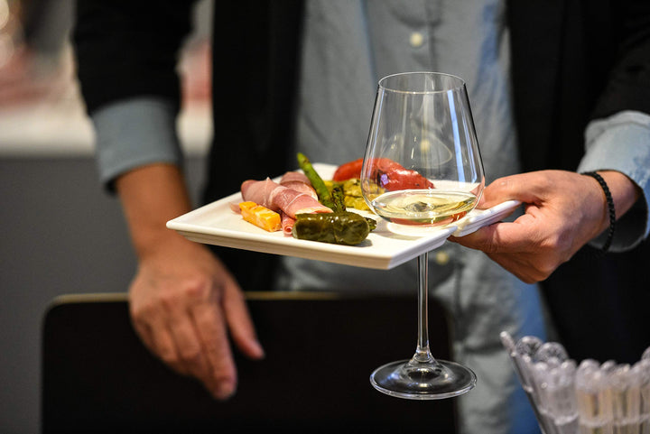 Red Vanilla RV758-115 Vanilla Trends Wine and Cheese Plate 7.5-inch Set of 6