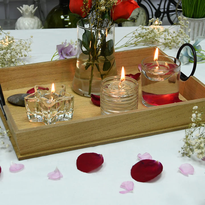 Zest Candle 12-Piece Floating Candles 1.75-Inch Clear Gel