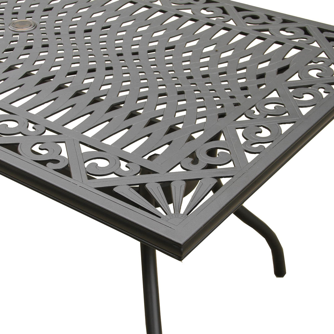 Oakland Living 1827-RECTANGLE-68-ORNATE-TALE-LK Ornate Outdoor Mesh Aluminum - Diamond Home USA