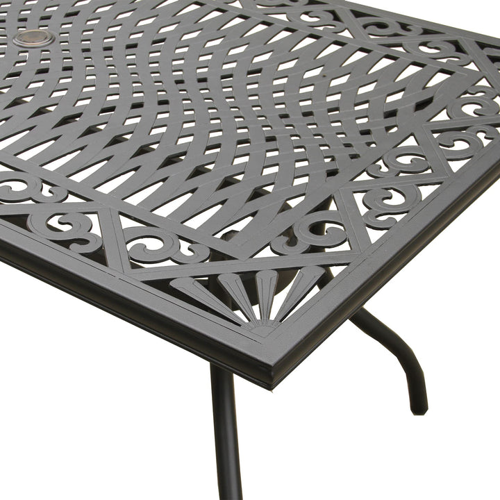 Oakland Living 1827-RECTANGLE-68-ORNATE-TALE-LK Ornate Outdoor Mesh Aluminum - Diamond Home USA
