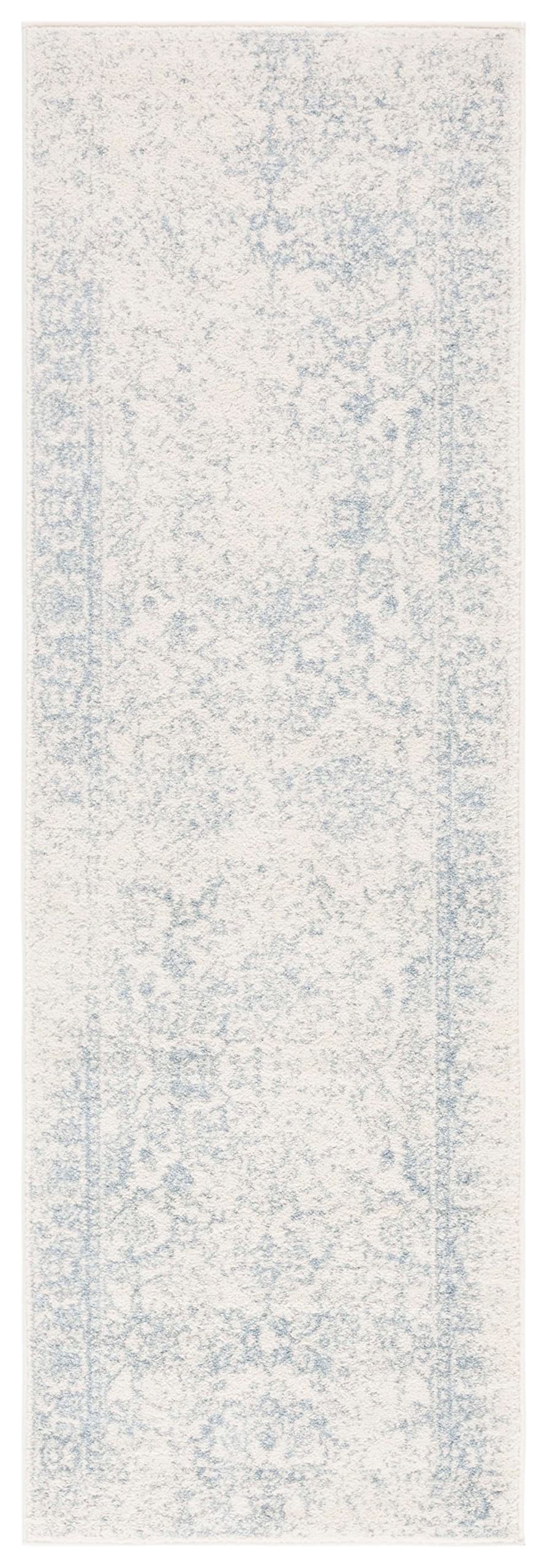 SAFAVIEH Adirondack Collection Runner Rug - 2'6" x 8' Ivory & Slate Oriental - Diamond Home USA