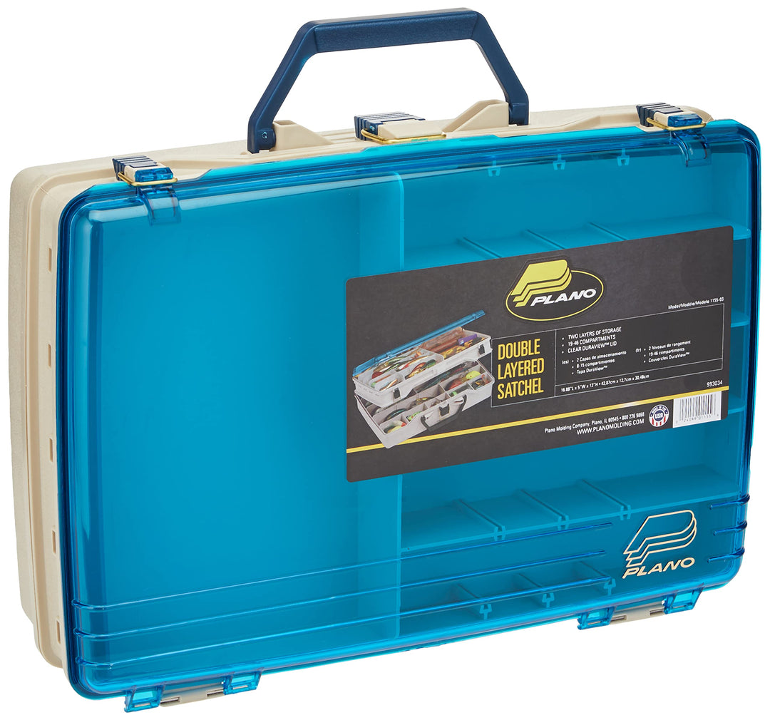 Plano Two Level Satchel Tackle Box Premium Tackle Storage