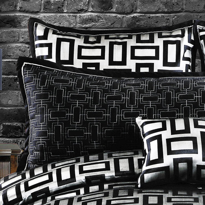 Riverbrook Home Elegant Collection Comforter Set Kacy - Graphite/Black