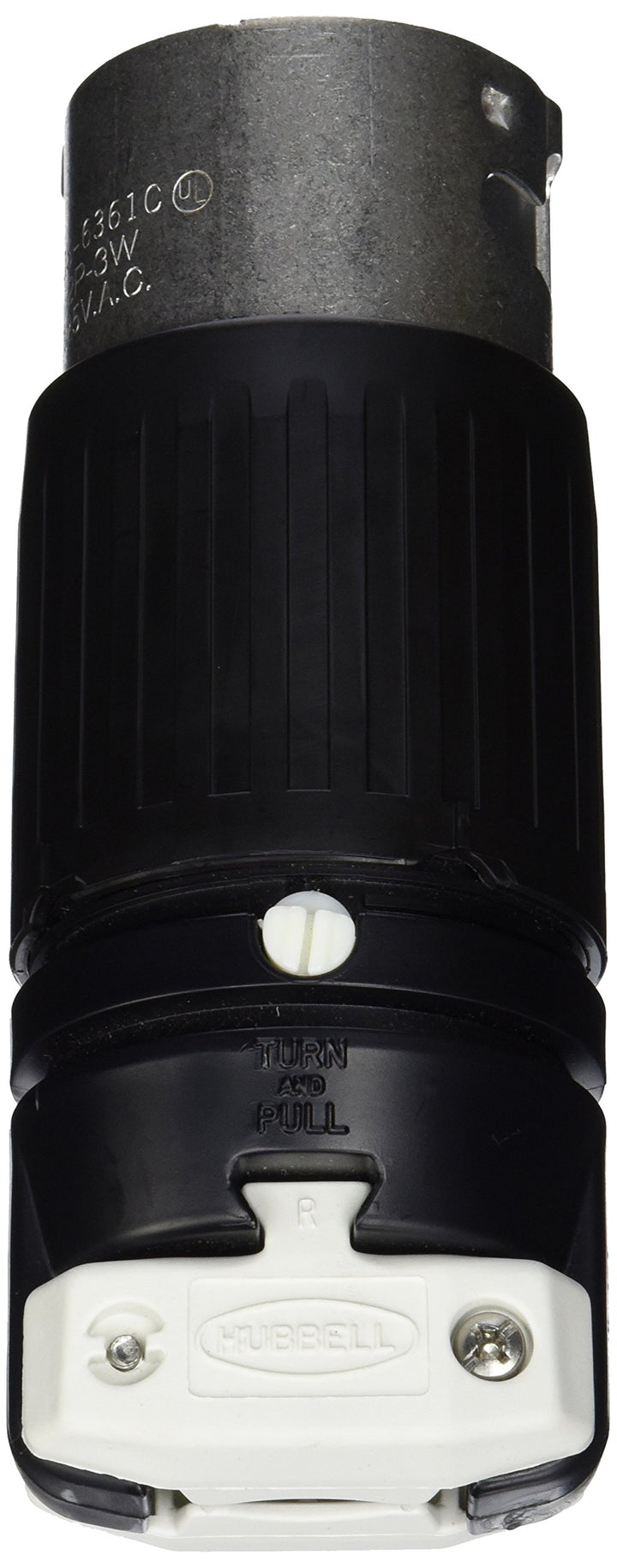 Hubbell CS6361C Locking Plug 50 amp 125V 2 Pole and 3 Wire