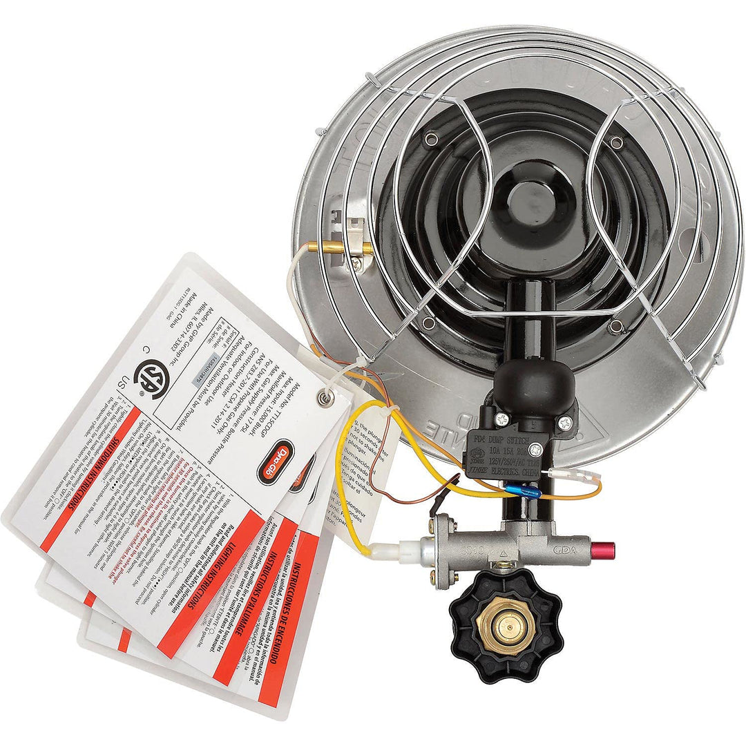 Dyna-Glo TT15CDGP Liquid Propane Tank Top Heater - 15K BTU