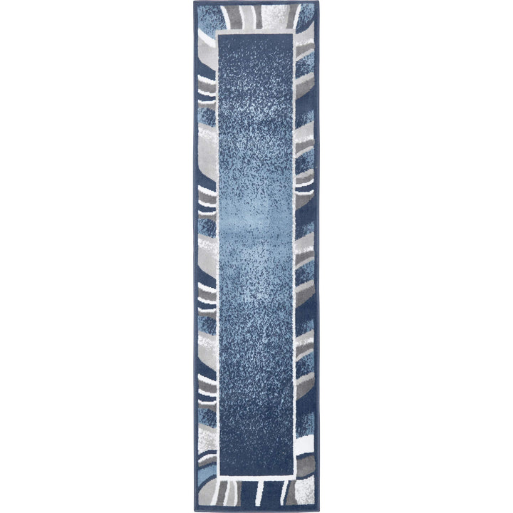 Home Dynamix Lyndhurst Rotana Modern Area Rug Contemporary Blue/Gray/Ivory