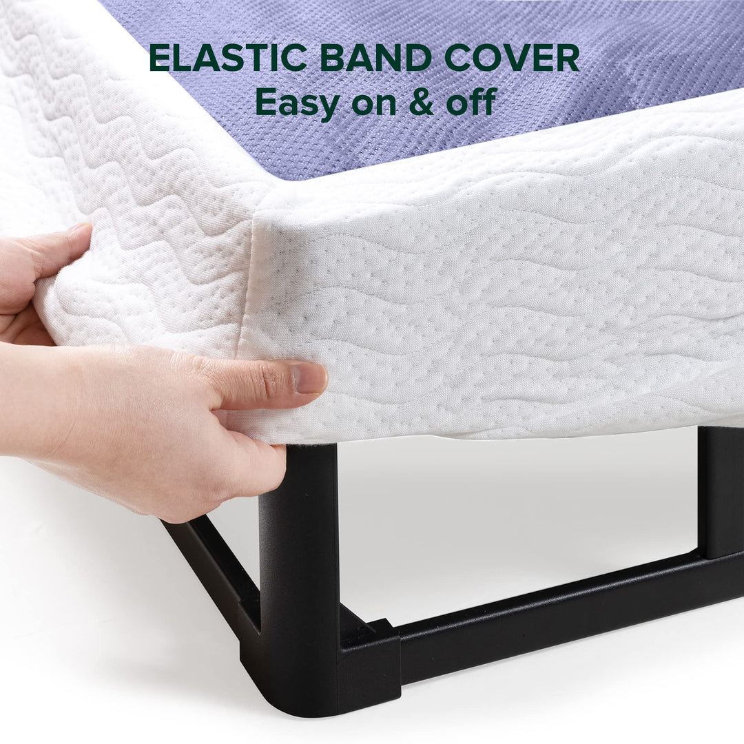 ZINUS 7 Inch Metal Smart Box Spring Mattress Foundation Strong Metal Frame