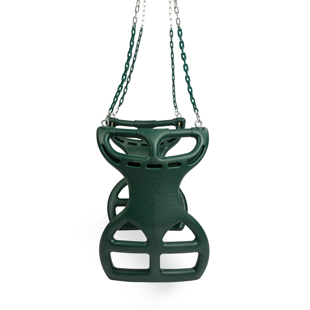 Glider Swing for Set Set Accessories Two Kids Attachment Options Included - Diamond Home USA