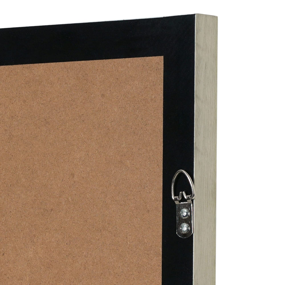 Boho Handmade Framed Natural Rice Paper Wall Art 23.5" X White Bohemian Eclectic - Diamond Home USA