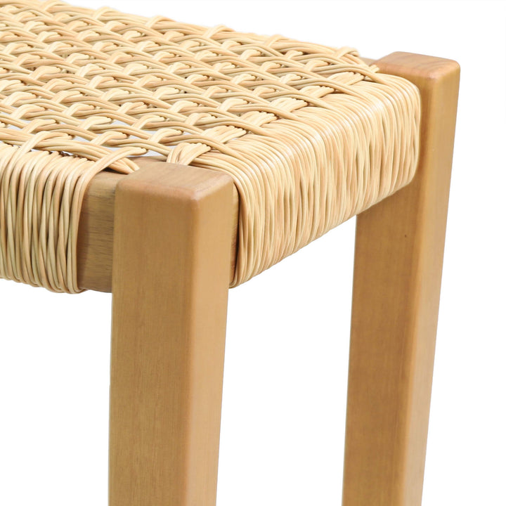 Christopher Knight Home Isaac Outdoor Modern Industrial Acacia Wood Bench - Diamond Home USA
