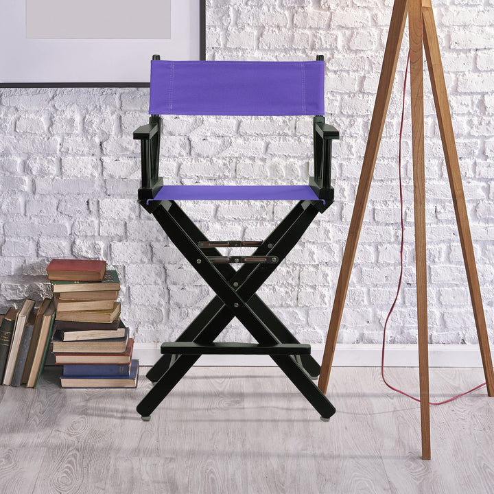 Casual Home 24" Counter Height Directors-Chairs Frame/Natural/Wheat Canvas