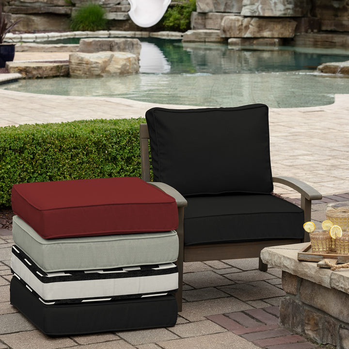 Arden Selections ProFoam Outdoor Plush Deep Seat Set
